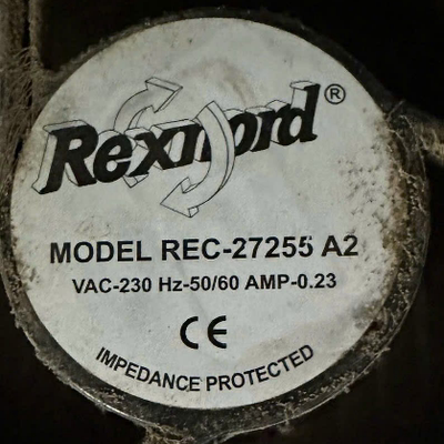 Rexnord全新轴流风机 REC-27255 A2 230V 0.23A 机柜散热风扇