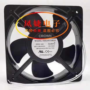230V 原装 20572 IGE20572B2H 20厘米轴流散热风扇风机 CROWN惯展
