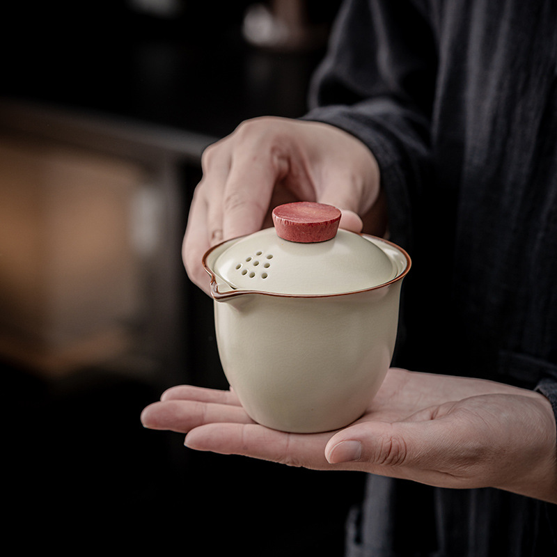 汝窑礼品旅行高档茶具套装户外家用办公室功夫茶具套装伴手礼