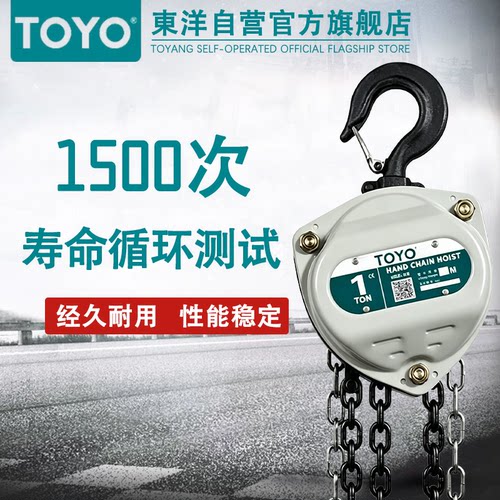 TOYO东洋手拉葫芦日本3米6m环链