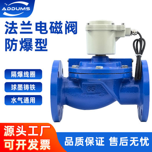 DF1铸铁防爆水用电磁阀24v220v