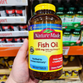 Made深海鱼油软胶囊omega 现货 美国Nature 3血管清理1200mg300粒