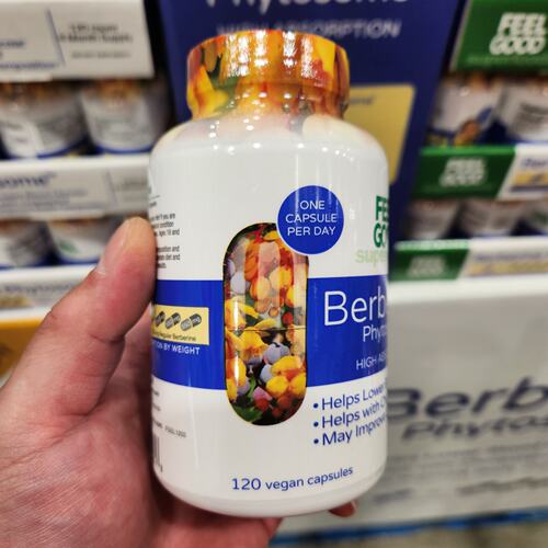 现货2808Feel Good Berberine小檗碱血糖代谢胆固醇平衡胶囊120粒