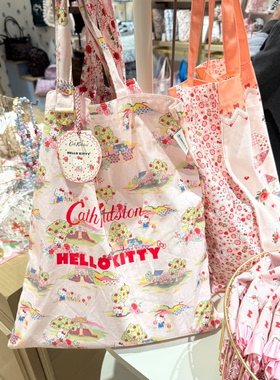 可爱卡通KT系列满版购物包包 单肩包