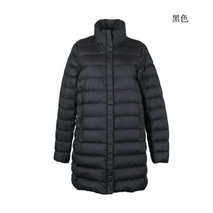 女装 G意大利轻奢品牌 W2625D冬装 90绒羽绒服立领保暖 中长款