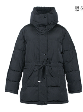 G意大利轻奢 隐藏帽纯色保暖加厚冬季  W3628M冬装女装外套潮棉袄