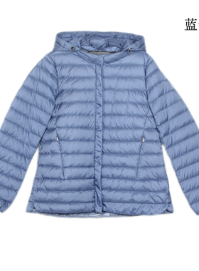 G意大利轻奢品牌 会呼吸的衣服 羽绒服宽松可卸帽轻薄 W4625A冬款