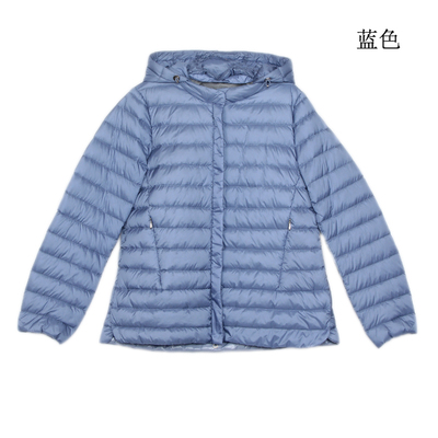 G意大利轻奢品牌 会呼吸的衣服 羽绒服宽松可卸帽轻薄 W4625A冬款