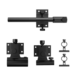 钓箱配件大全三件套加厚通用炮台架拉饵盘架灯架鱼护架伞架双支架
