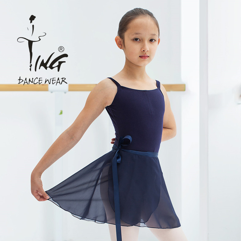 TING陈婷芭蕾舞短教师纱裙系带裙