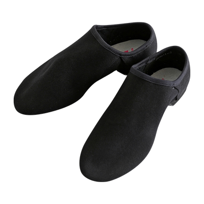 陈婷爵士鞋黑色高弹力布