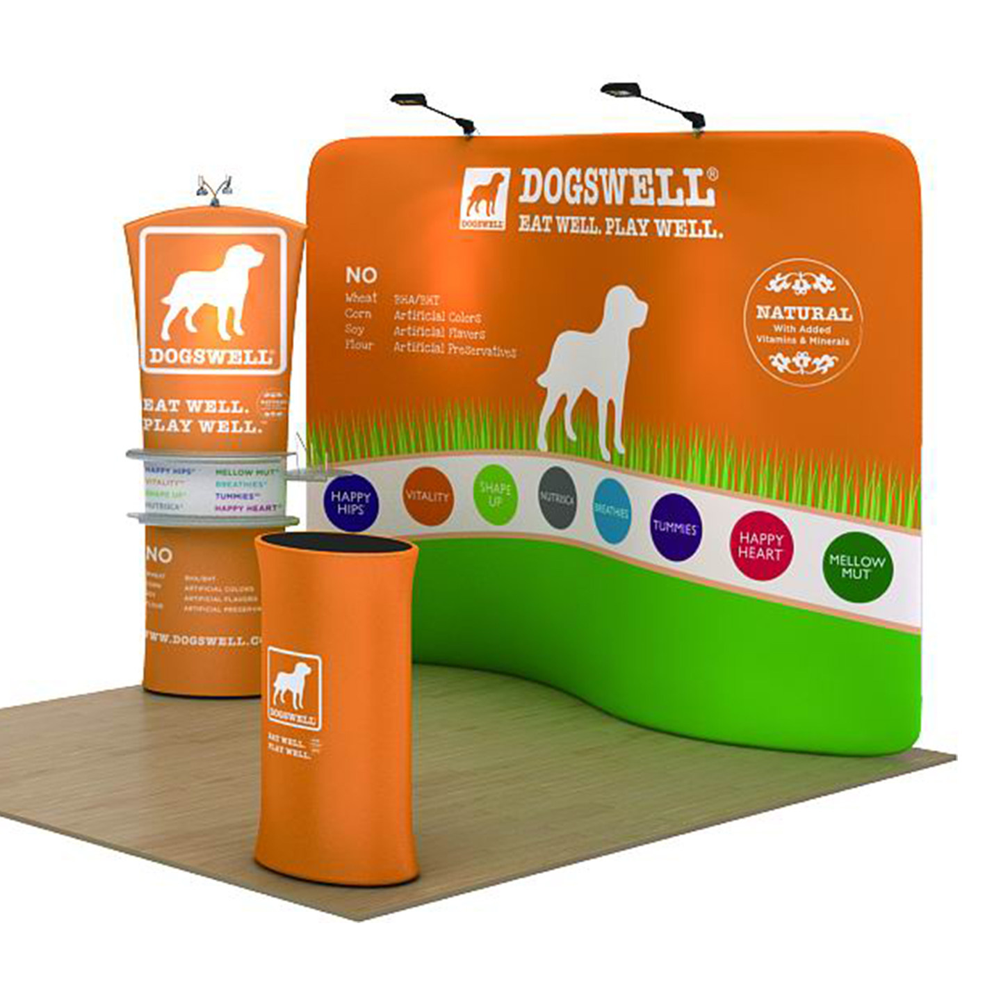 定制铝合金布艺广告架快装布幕秀展架热转印精编布异形直播背景架