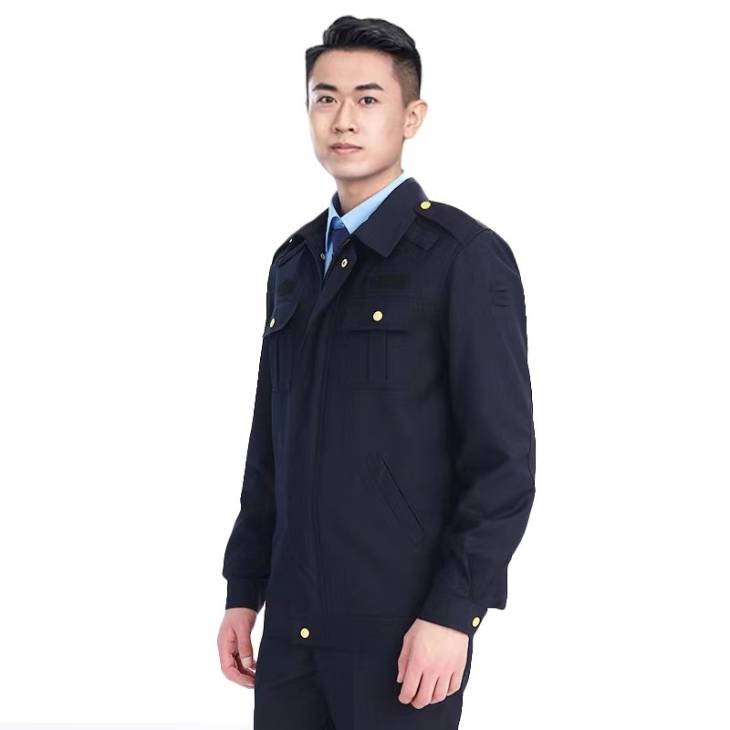 新款综合交通六统一衬衣短袖常规环保上班市场农业应急服装夹克