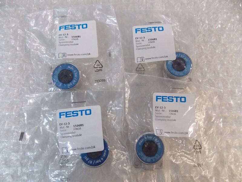 费斯托festo膜片式夹紧气缸 ev-12-16-25-20-32-40-63-5-4-3