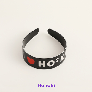HOHOKI 原创设计小众ILOVEHO²KI发箍女设计感小众发饰