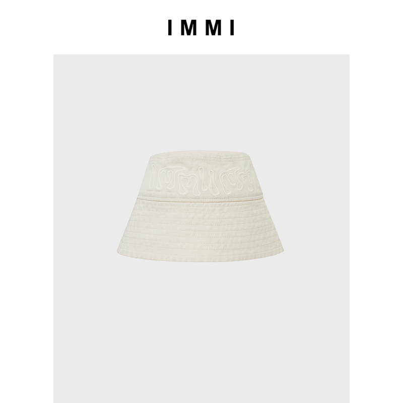 3夏季新品窄版LOGO渔夫帽