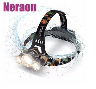 LED Headlamp 3000 Lumen  headlight Waterproof  Camping
