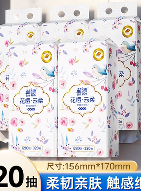 大包悬挂式抽纸1280张*2提*170mm*156mm