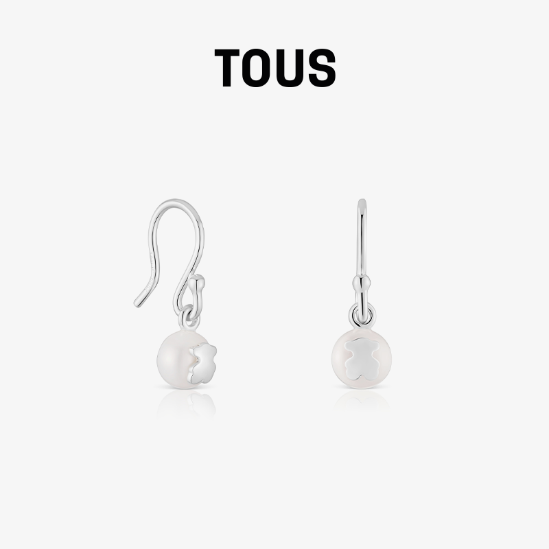 【2026新品】TOUS桃丝熊ICON PEARL系列珍珠小熊耳坠情侣礼物高级