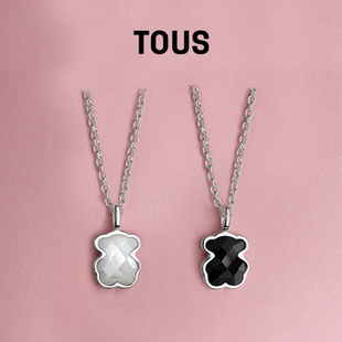 【新年礼物】TOUS/桃丝熊经典小熊简约锁骨链项链情侣礼物