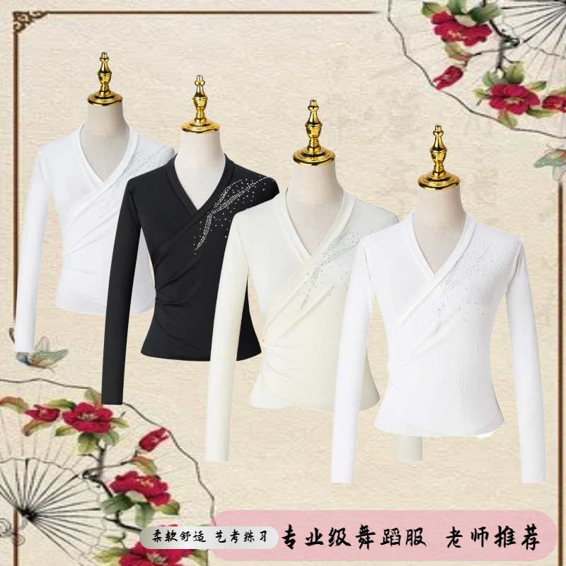 演艺厅朝鲜族舞蹈服演出服艺考练功服朝鲜族身韵基训服装修身烫钻,女装/女士精品,民族服装/舞台装,淘宝优惠券,粉丝福利购,淘宝优惠卷