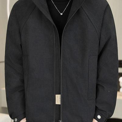 羽绒男冬季加厚2025新款立领潮牌短款服宽松98463807保暖工装套男