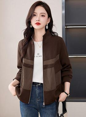 春YX86167秋新款女时尚小装香风外套子洋小气个拼接大码休闲上衣Y