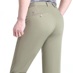 中男裤 春夏季 男士 子西裤 KY宽松休 商长裤 8552 务年直筒弹力休闲裤