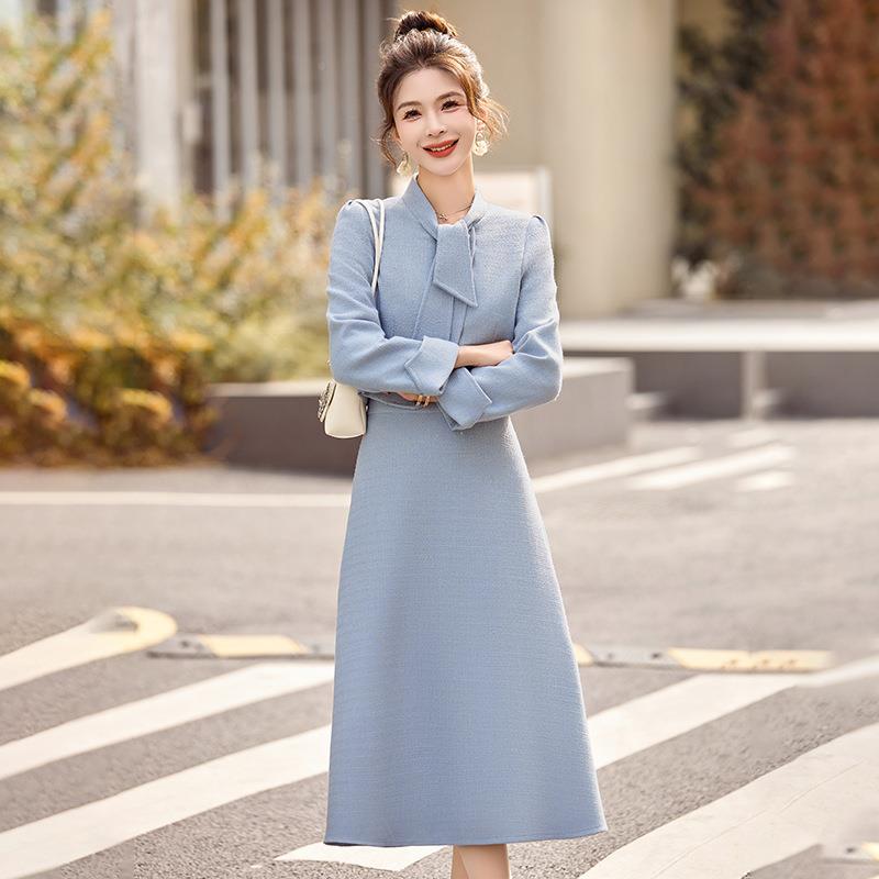 时尚套装裙子气质媛春款两秋HE9802装新洋气减龄件套连衣裙 HE名9