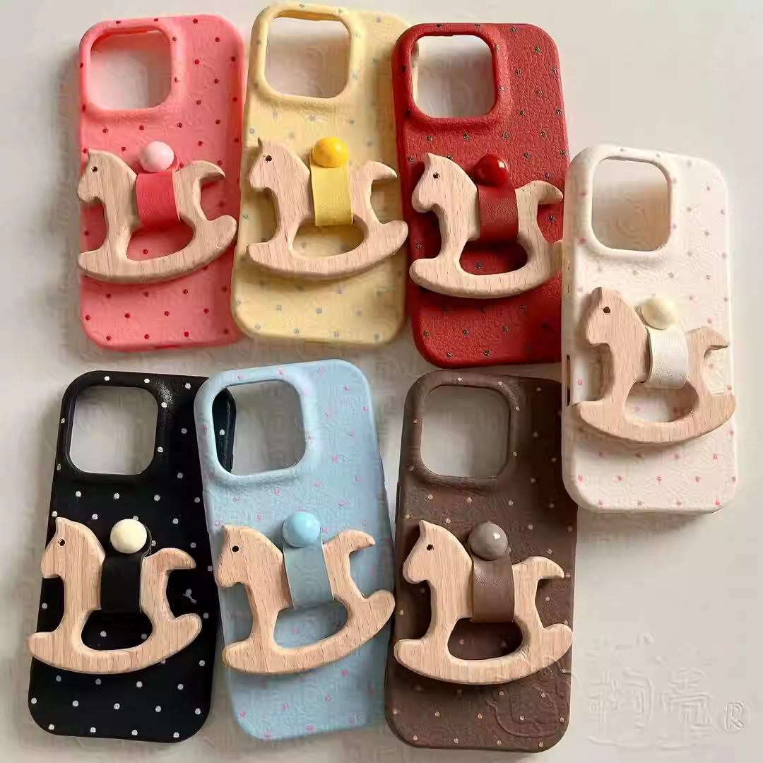 苹果17pro新款木马支架手机壳