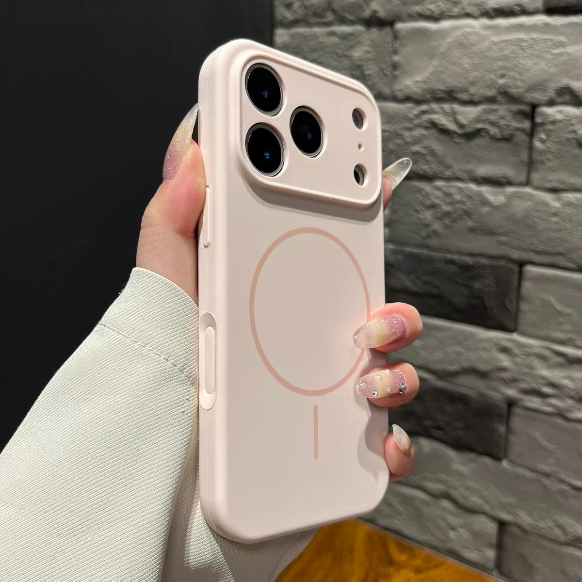 【一体硅胶相机按键】适用iPhone17promax手机壳多巴胺苹果15/16全包MagSafe细圈磁吸14/13/12/11情侣保护套,3C数码配件,手机保护套/壳,淘宝优惠券,粉丝福利购,淘宝优惠卷