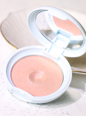 ZIZ 麻薯偏光高光粉饼土豆泥贝壳粉自然立体