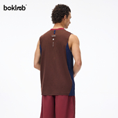 BOKLAB夏季 健身跑步篮球美式 运动背心男女速干透气训练服坎肩球衣
