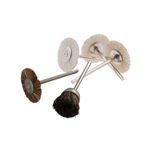 电磨配件马毛刷羊毛刷碗型毛刷金属饰品打磨清理配套吊磨机台磨机