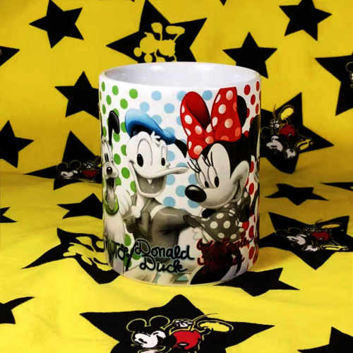 Mickey牛奶350ml咖啡情侣水杯