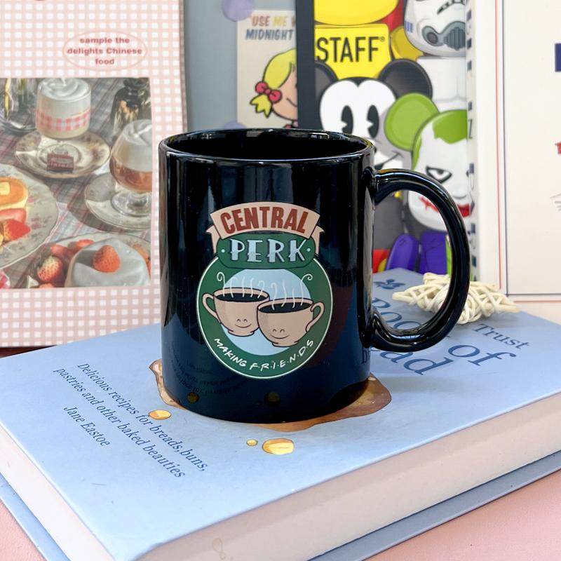 现货美国情景喜剧老友记中央perk Friends陶瓷马克杯水杯子咖啡杯