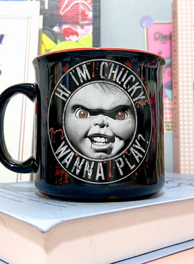 Chucky恐怖电影鬼娃孽种马克杯