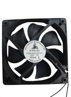 ChiChen Tech MODEL:ED201225-DH1 220V 5W ROHS &冰箱风扇