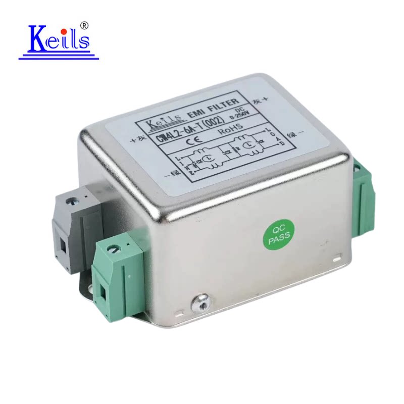 KEILS直流电源滤波器DC12V24V36V48V端子台1A3A6A10A20A30A直流