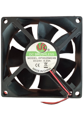 D12025MS DF8025M24B 24V 0.2A 0.23A 0.25 小风机 打包机 电焊UC