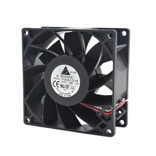 大风量9038 12V 1.5A 9CM FFB0912EHE机箱服务器散热风扇8038高转