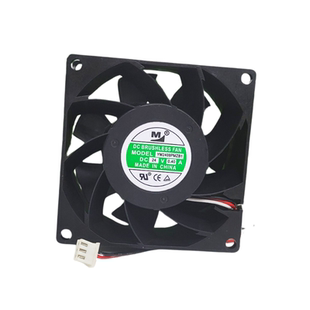 8038 一盟 0.40A DC24V 三线报警大风量变频散热风扇 YM2408PMZB1