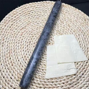 玉石擀面杖家用石头擀面杖擀饺子皮不粘面擀面棍走锤小号大号滚轴