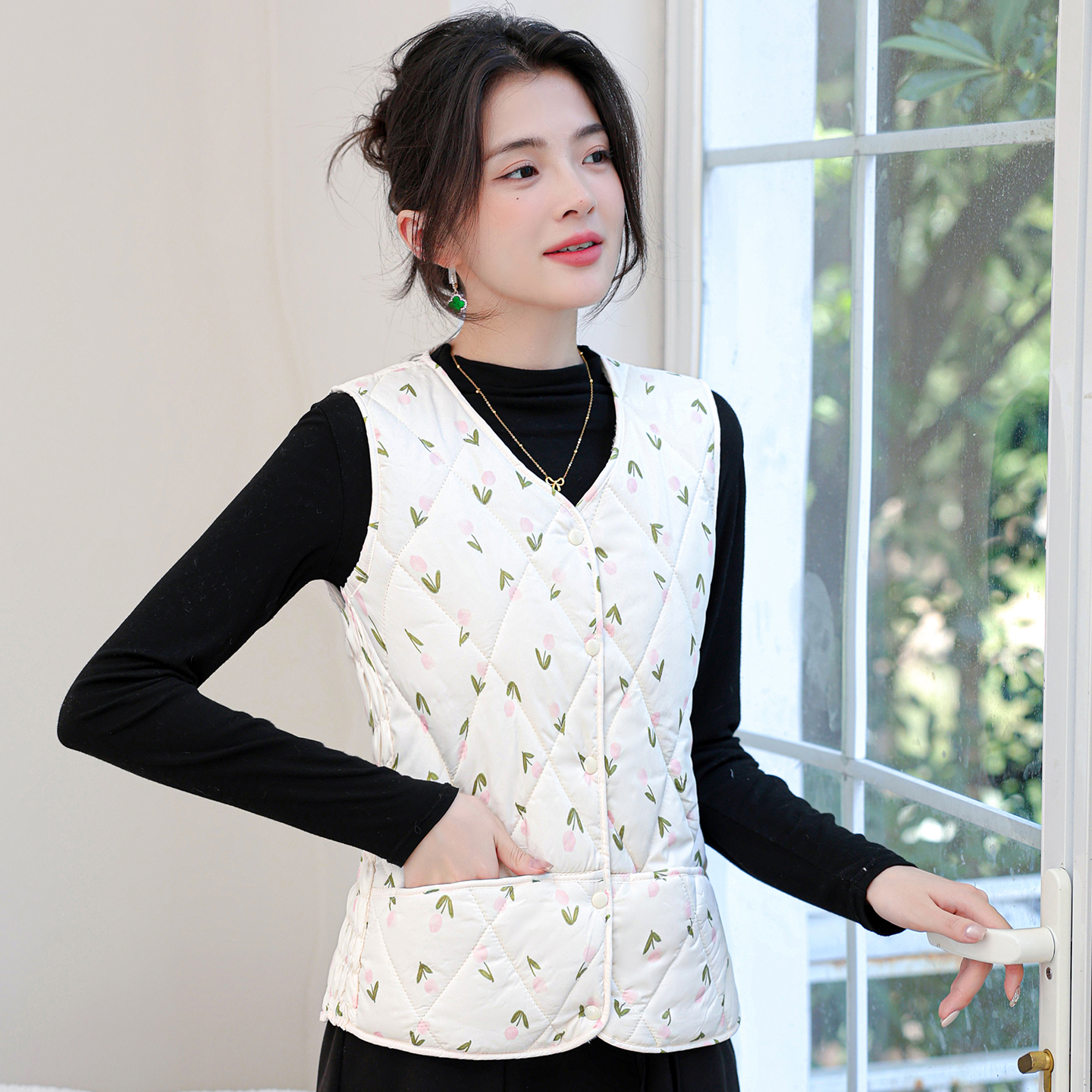 2025新款民族风加绒加厚马甲