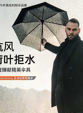 doppler奥地利全自动三折伞加固抗强风伞速干风暴伞男女士商务伞