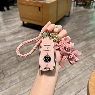 2022款新奔驰G500车钥匙套G级大G专用G350/G53/G63高档保护包扣壳