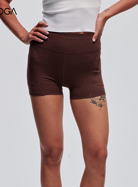 FLYOGA飞蓝51718云织三分短裤亲肤瑜伽健身短裤