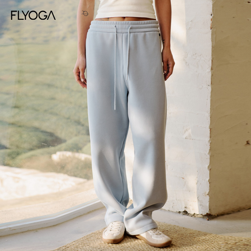 FLYOGA飞蓝秋冬宽松休闲加绒保暖运动卫裤31925,运动/瑜伽/健身/球迷用品,瑜伽长裤,淘宝优惠券,粉丝福利购,淘宝优惠卷