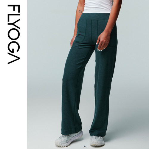 FLYOGA飞蓝云织瑜伽长裤健身服