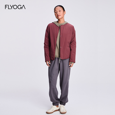 FLYOGA (FLY ACTIVE) 无领小云朵城市版棉服 53604